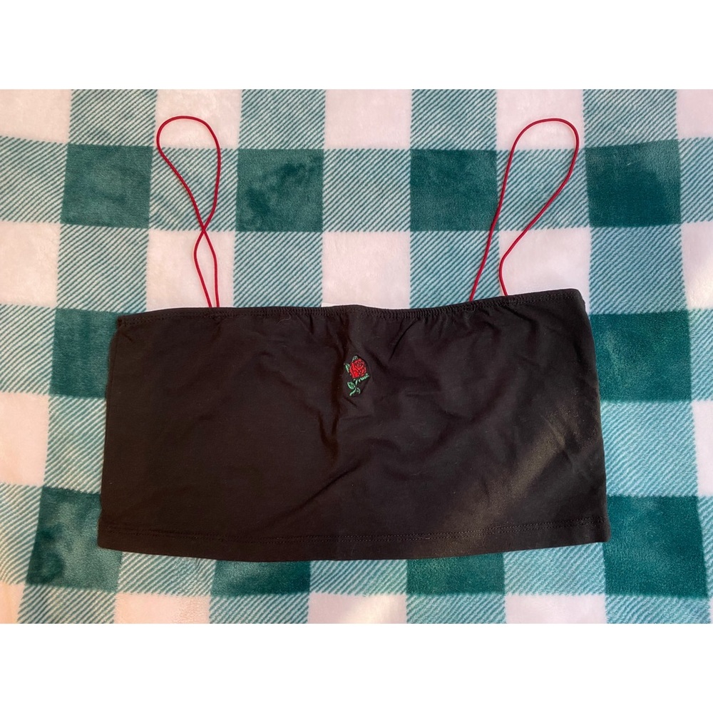 Urban Outfitters Rose Cropped Tank